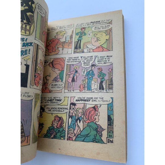 Dennis The Menace Pocket Full Of Fun Short Stuff Comic Book No. 24 1972 - Picture 7 of 11